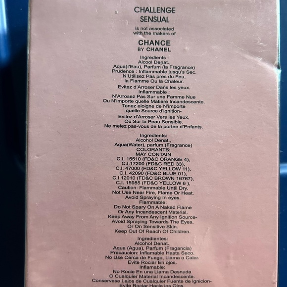 Challenge Sensual (like Chance by Chanel) - Picture 2 of 5